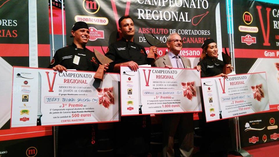 campeonato regional decanarias de cortadores de jamon