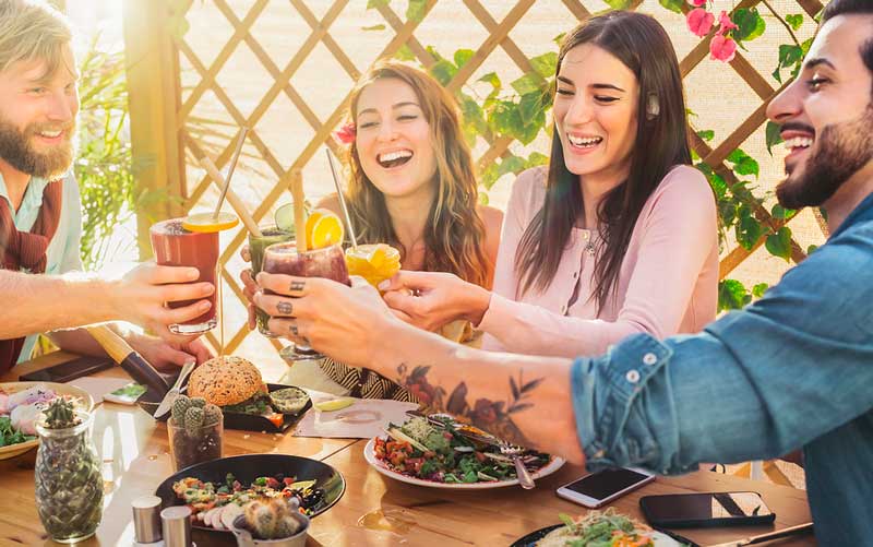 menú sano de nutricionista profesional
