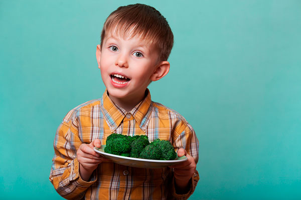comida saludable para niños