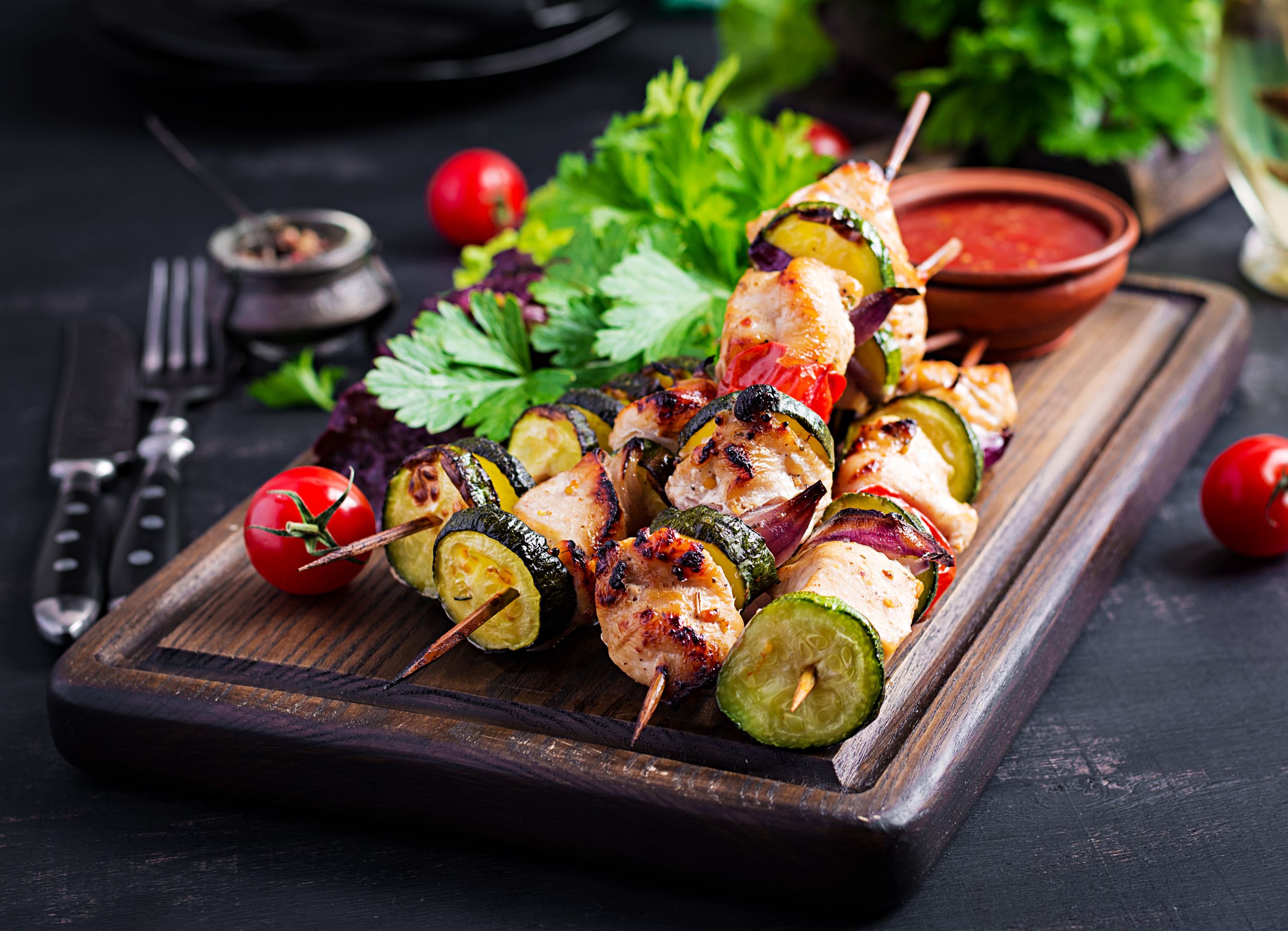 Brochetas-de-pollo-y-verduras