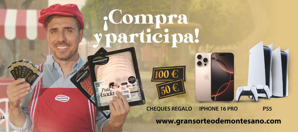 Compra y participa en el Gran sorteo de Montesano