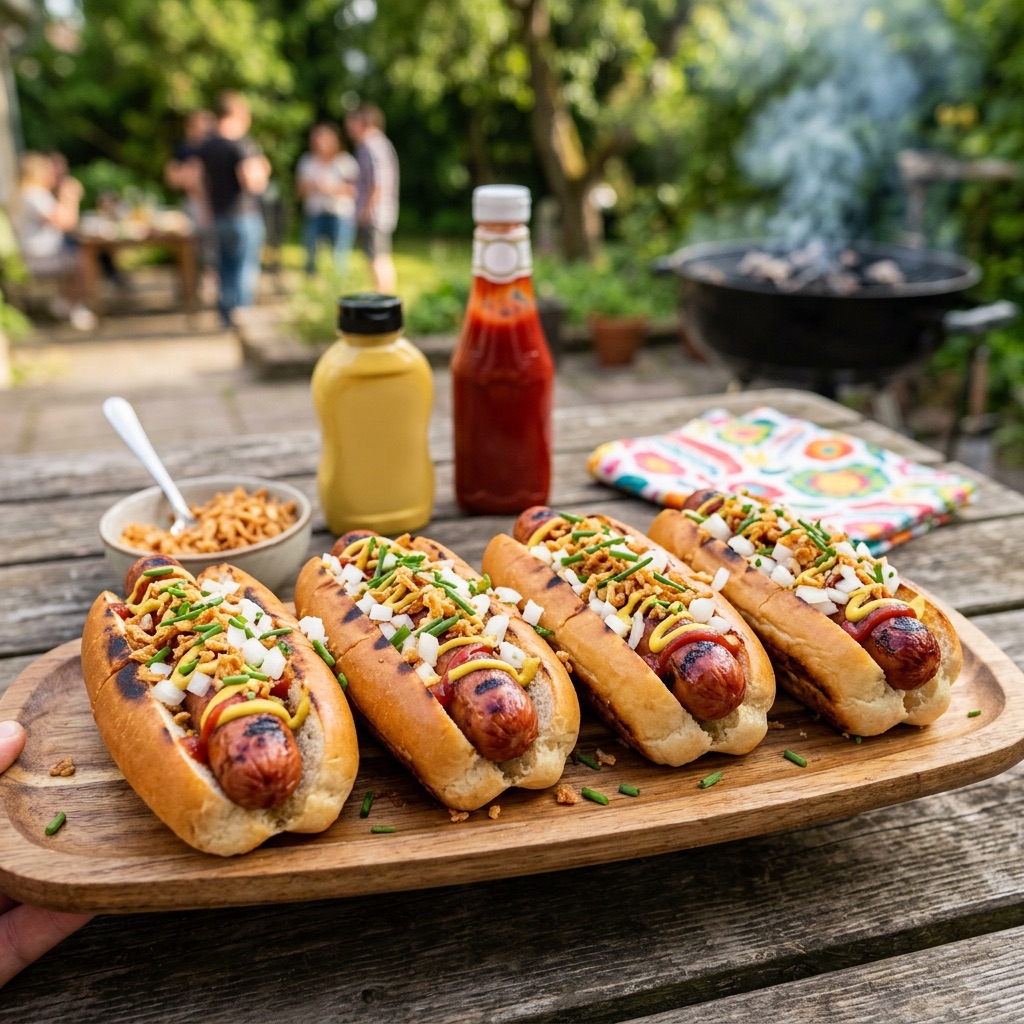 Perritos a la parrilla