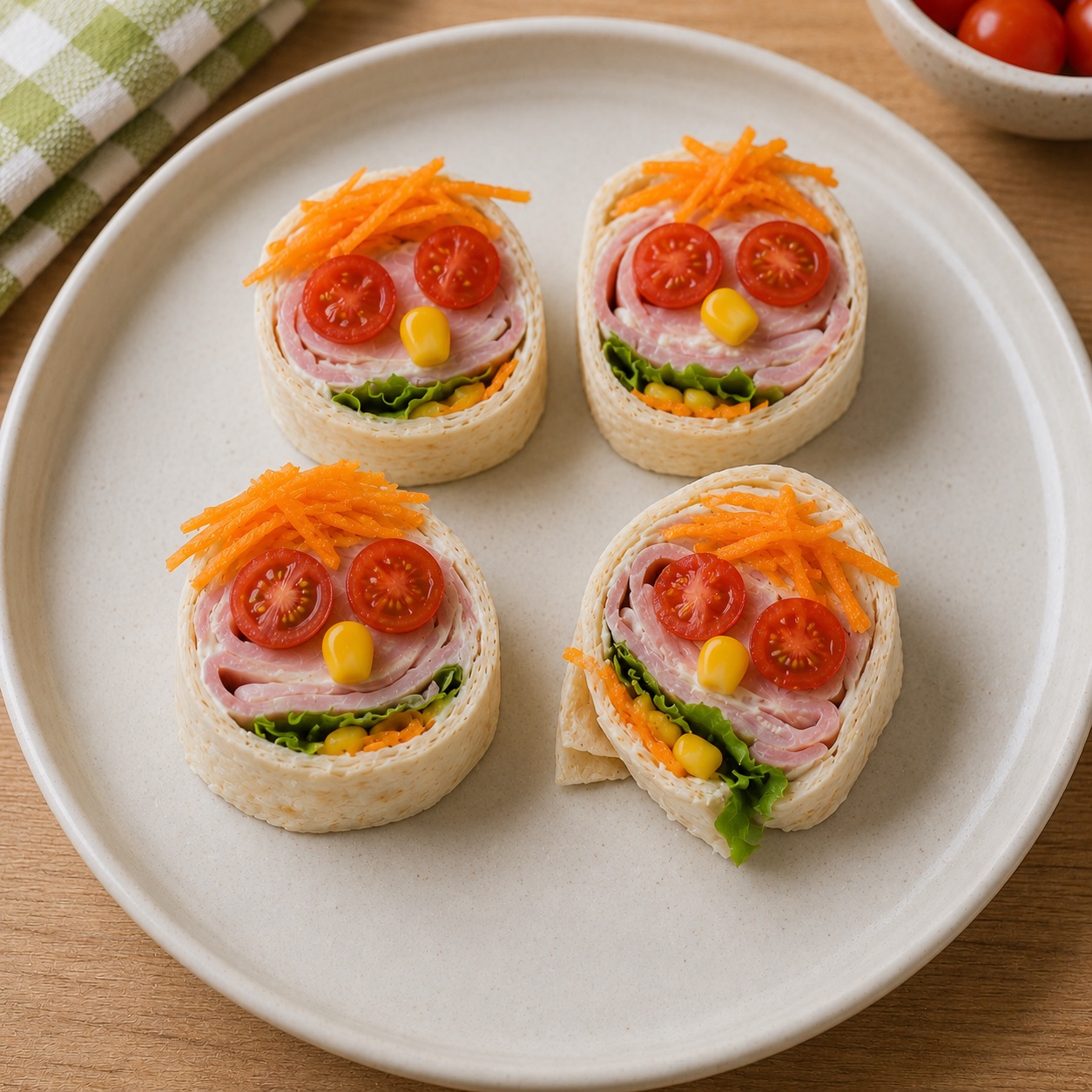 Rollitos fríos de tortilla